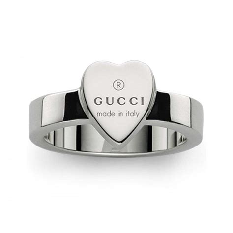 Gucci heart ring size 7